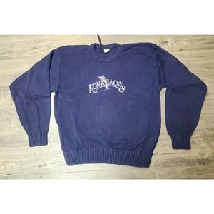 Vintage 90s Crazy Shirts Hawaii Kona Jacks Embroidered Sweater Mens Large L